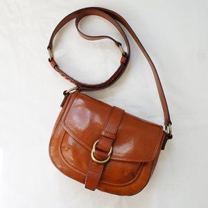 Cole Haan Leather Flap Crossbody Bag